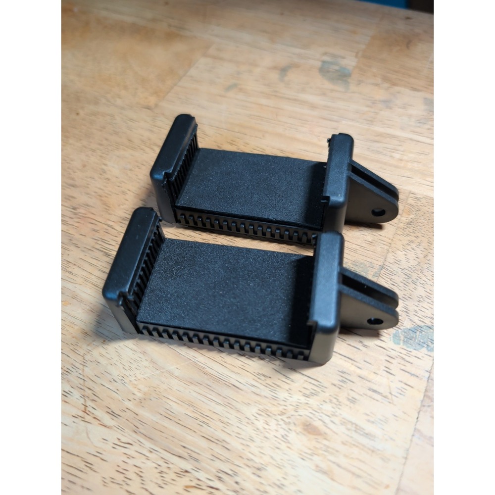 2 Pack Universal Smartphone Holder w/GoPro Style Mount Attachment for Black Tom